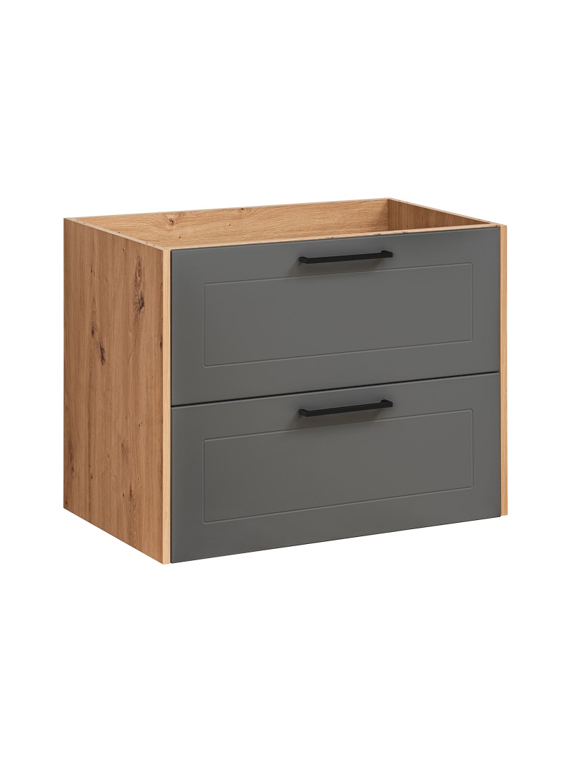 commad - Madera 821 FSC Šedý Grafit kúpeľňová skrinka